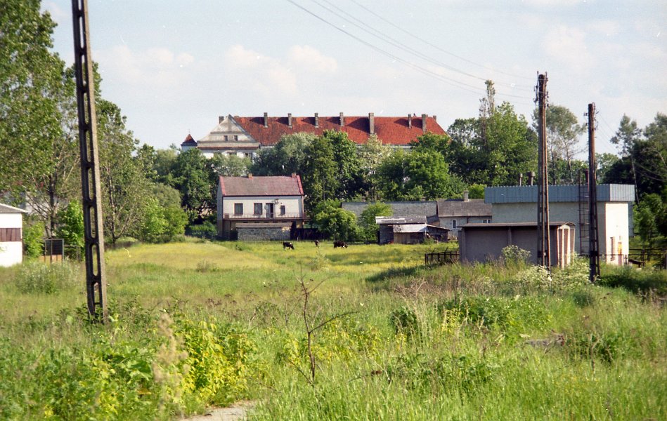 44- Szydlowiec 97 le Chateau vu de champs