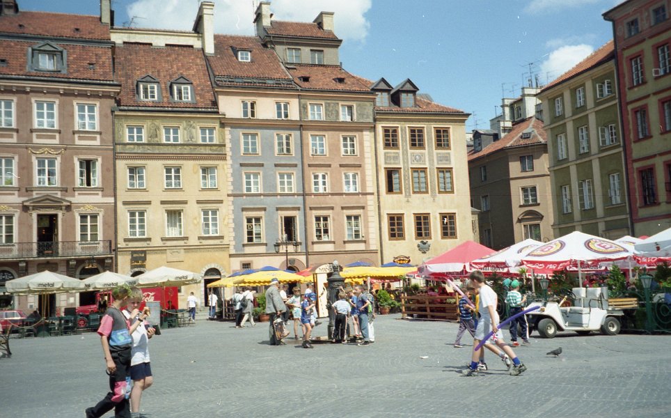 53- Varsovie 97 23 la vieille ville reconstruite