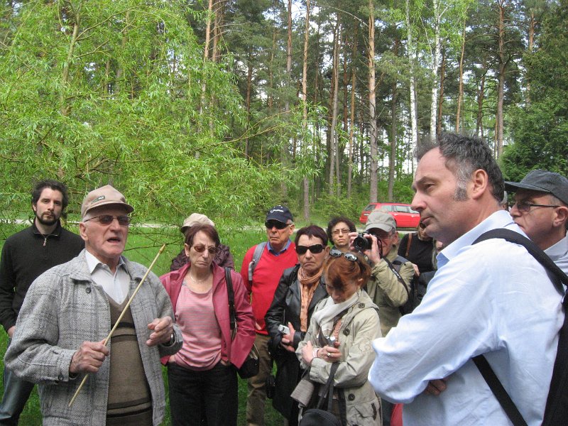 3- 0 Treblinka avec le guide et André Kosmicki-Valiske