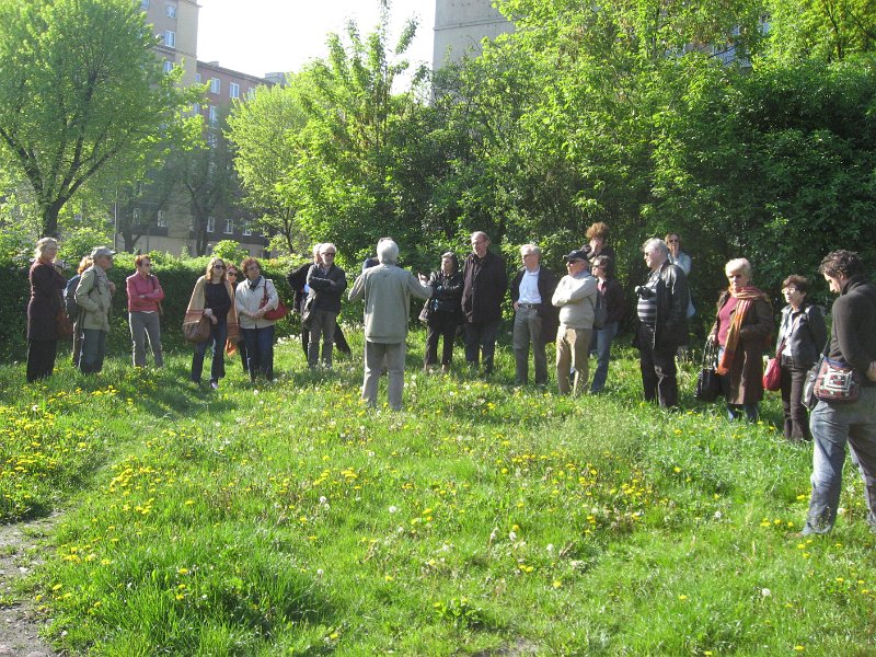 4- 2-1 Lodz sur le site de la grande synagogue détruite