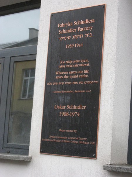 8- Cracovie Usine Schindler